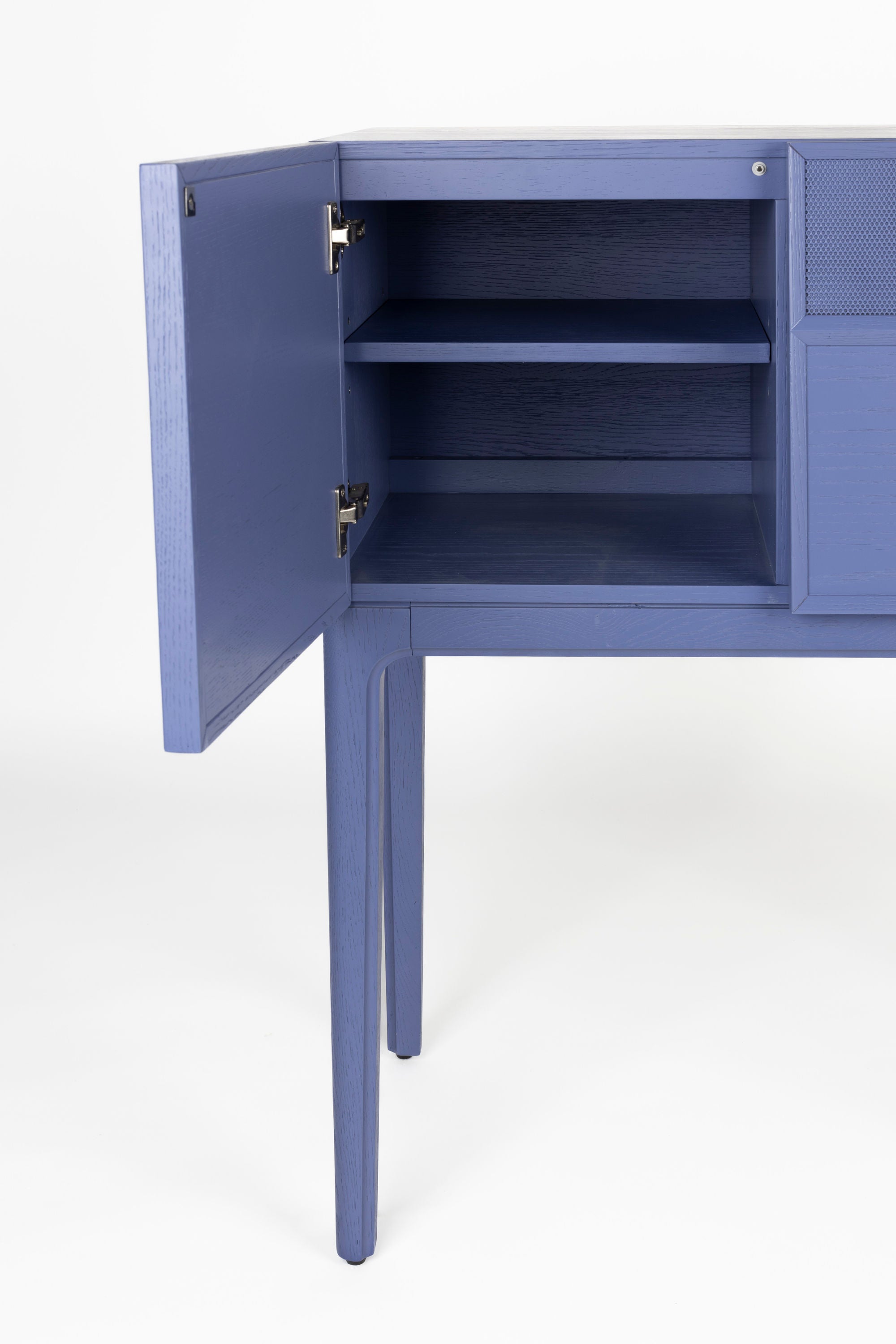 Zuiver June Ocean Purple Oak Wood Cabinet